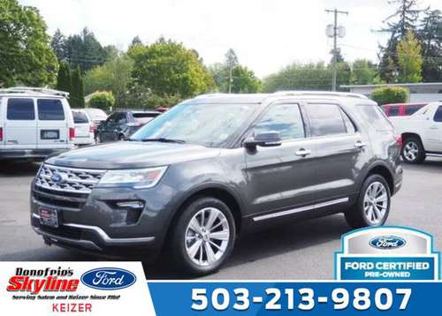 2019 Ford Explorer AWD Limited 3.5 3.5L 6-Cylinder SMPI Turbocharged for sale in Keizer , OR