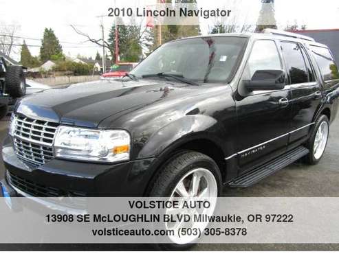 2010 Lincoln Navigator 4dr 4X4 Luxury BLK ON BLK 123K NICE ! for sale in Milwaukie, OR