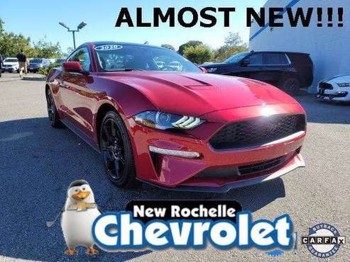 2020 Ford Mustang EcoBoost coupe Red - - by dealer for sale in New Rochelle, NY
