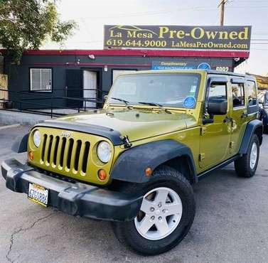 2008 Jeep Wrangler Unlimited X - - by dealer - vehicle for sale in San Diego, CA