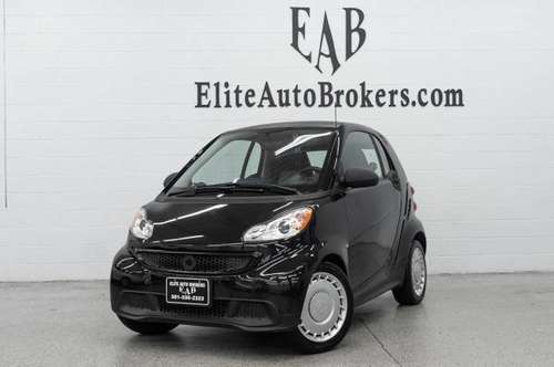 2013 *smart* *Fortwo* *2dr Coupe Pure* Deep Black - cars & trucks -... for sale in Gaithersburg, District Of Columbia