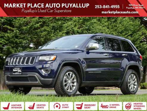2014 Jeep Grand Cherokee 4x4 4WD Limited SUV - - by for sale in PUYALLUP, WA
