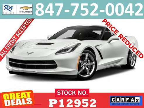 ✔️2017 Chevrolet Corvette Grand Sport RWD Certified Bad Credit Ok... for sale in Fox_Lake, IL