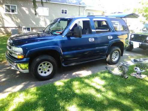 2002 Tahoe 4x4 - cars & trucks - by owner - vehicle automotive sale for sale in Park Falls, WI