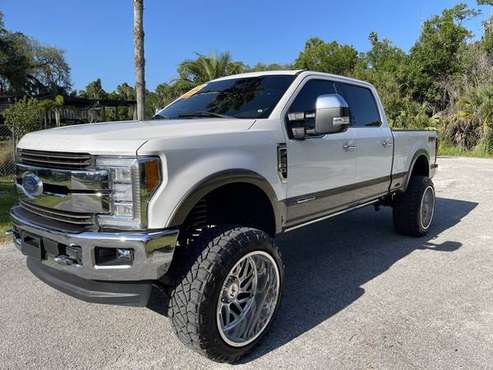 2018 Ford Super Duty F-250 King Ranch 4X4 53K Miles LIFTED Tow for sale in Okeechobee, FL