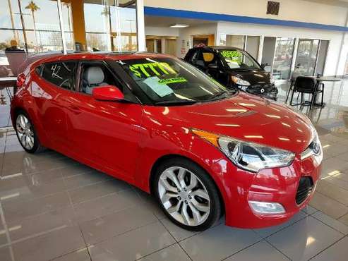 2012 Hyundai Veloster 3dr Cpe Auto w/Gray Int FREE CARFAX ON EVERY for sale in Glendale, AZ