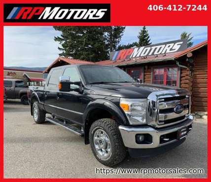 2012 Ford F-250, F 250, F250 Lariat Crew Cab Short Bed 4WD -... for sale in Bozeman, MT