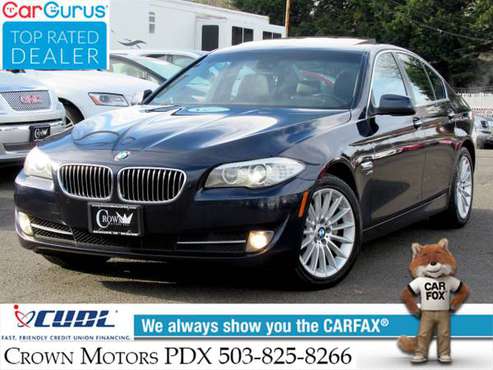 2012 BMW 535i xDrive AWD Immaculate Loaded Luxury Pkg Navi Back Up -... for sale in Milwaukie, OR