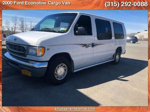 2000 Ford Econoline Cargo Van E-150 Recreational for sale in Rome, NY