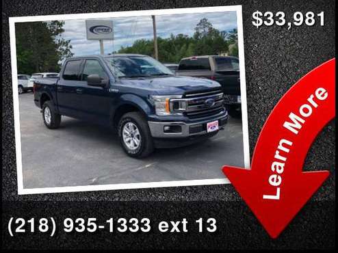 2018 Ford F-150 XLT for sale in Walker, MN