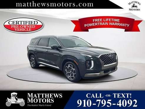 2022 Hyundai PALISADE Calligraphy 2WD w/Nav Sunroof 3rd Row - cars for sale in Wilmington, NC