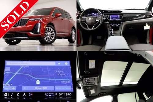 BRAND NEW Red 2021 Cadillac XT6 PREMIUM LUXURY AWD SUV SUNROOF for sale in Clinton, MO