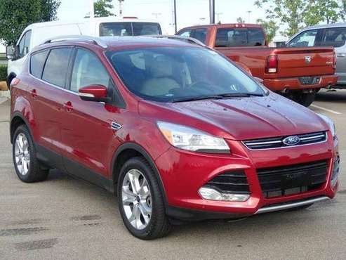 2016 Ford Escape SUV Titanium (Ruby Red Metallic Tinted Clearcoat)... for sale in Sterling Heights, MI