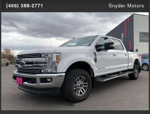 2019 Ford F-350 CarFax-1 Owner Lariat 6 7L Diesel f 350 f350 - cars for sale in Bozeman, MT