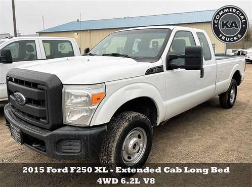 2015 Ford F250 XL - Extended Cab Long Box - 4WD 6 2L V8 (A28076) for sale in Dassel, MN