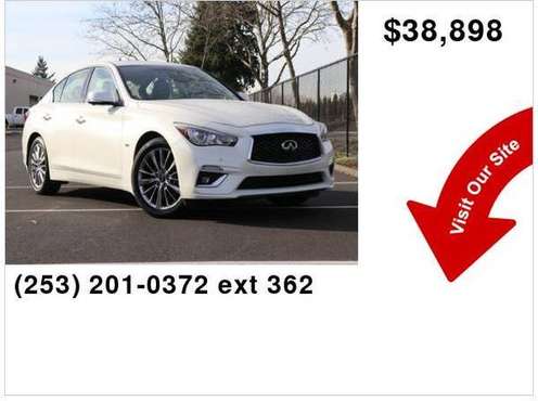 2019 Infiniti Q50 3 0t LUXE - - by dealer - vehicle for sale in Fife, WA