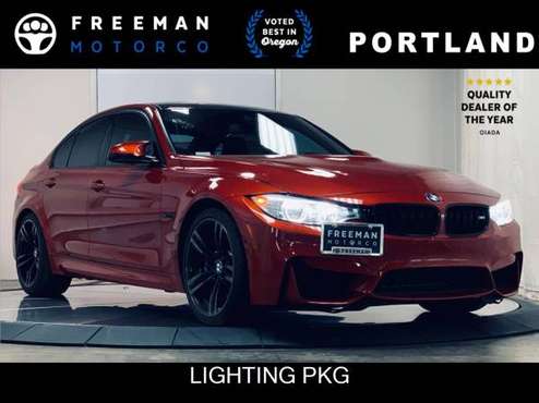 2017 BMW M3 Executive Package Blind Spot 360 Cam Lighting Pkg Rear for sale in Portland, OR