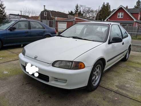 1995 Honda civic 5spd for sale in Tacoma, WA
