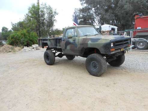 89 Dodge Diesel 12 Valve 4x4 for sale in Lake Elsinore, CA