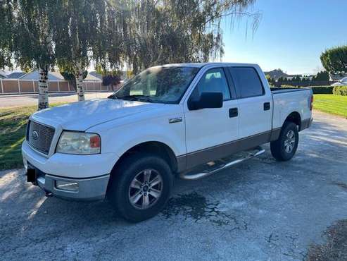 2004 Ford F150 XLT 4x4 Crewcab Pickup for sale in Moxee, WA