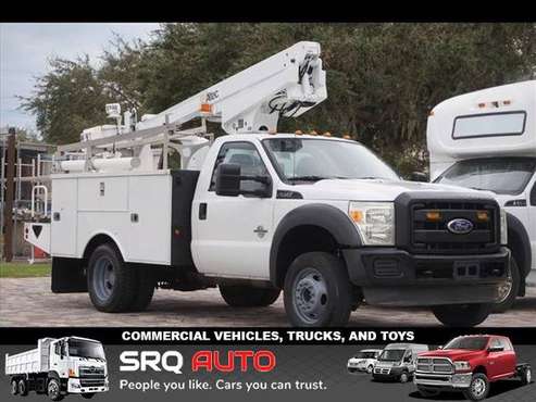 2011 Ford F-450 Super Duty 35 Bucket Truck w/Utility - cars & for sale in Bradenton, FL