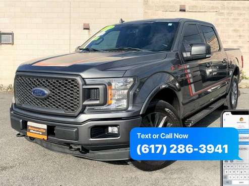 2018 Ford F-150 F150 F 150 Lariat 4x4 4dr SuperCrew 5 5 ft SB for sale in Somerville, MA