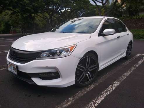 2016 Honda Accord sport, auto, 4 cylinder, 58k miles, cold ac - cars for sale in Honolulu, HI