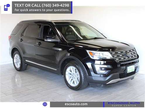 2016 Ford Explorer XLT - GOOD/BAD/NO CREDIT OK! - cars & trucks - by... for sale in Escondido, CA