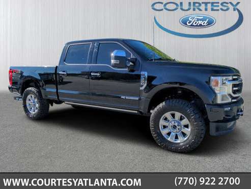 2022 Ford F-250 Super Duty Platinum Crew Cab LB 4WD for sale in Conyers, GA