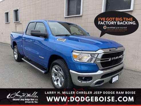 2021 Ram 1500 Big Horn Quad Cab 4x2 Low Miles! Hemi! 1 Owner! - cars for sale in Boise, ID