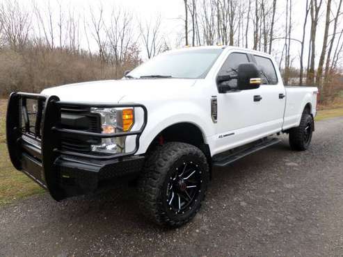 LOW MILES LIFTED POWERSTROKE 17 F250 CREW CAB 4X4 SOUTHERN TRUCK -... for sale in Petersburg, MI