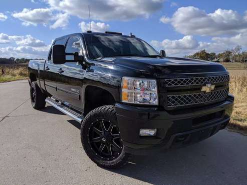 2012 Chevrolet Silverado LTZ 3500HD Crew Cab Duramax Lifted Deleted ! for sale in Kansas City, MO