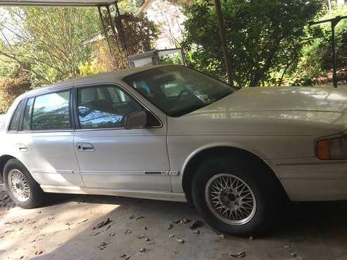 1994 white Lincoln continental four-door for sale in North Little Rock, AR