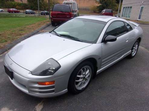 2002 MITSUBISH ECLIPSE GT-1 OWNER-V6-AUTO-ALLOY WHEELS-LEATHER INT!! for sale in PALMER, MASS, MA