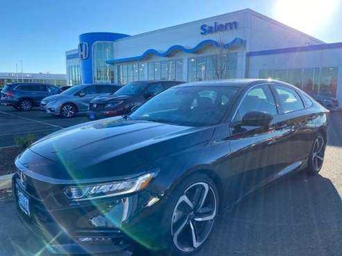 2019 Honda Accord Certified Sport 1.5T CVT Sedan - cars & trucks -... for sale in Salem, OR