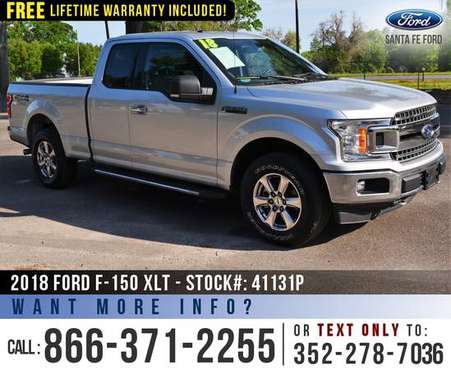 2018 FORD F150 XLT 4WD Ecoboost - Camera - Running Boards for sale in Alachua, FL