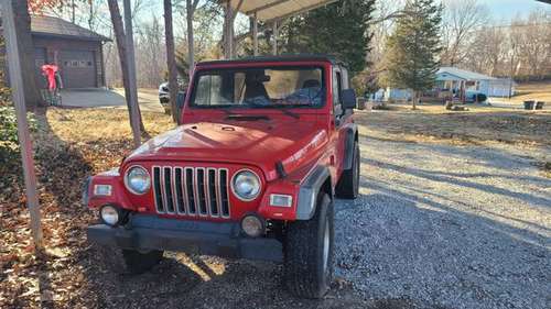2000 Jeep red project Jeep for sale in MO