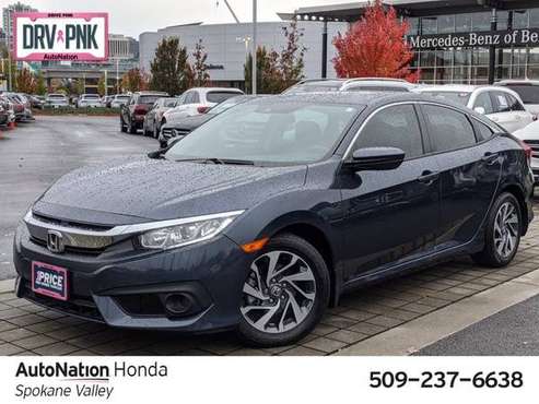 2018 Honda Civic EX SKU:JE004436 Sedan - cars & trucks - by dealer -... for sale in Spokane Valley, WA