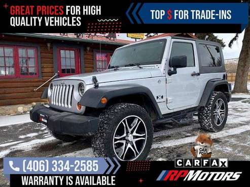 2008 Jeep Wrangler X FOR ONLY - - by dealer - vehicle for sale in LIVINGSTON, MT