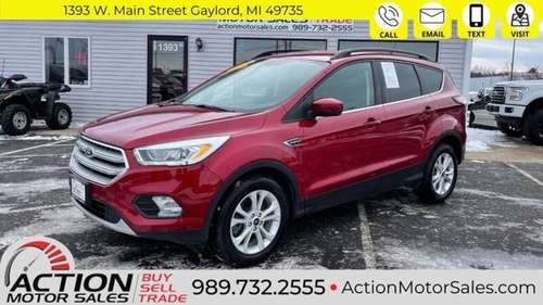 2018 Ford Escape SEL AWD 4dr SUV 42, 186 Miles - - by for sale in Gaylord, MI