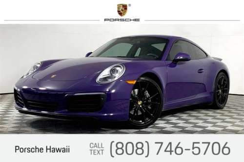 2018 Porsche 911 Carrera - - by dealer - vehicle for sale in Honolulu, HI