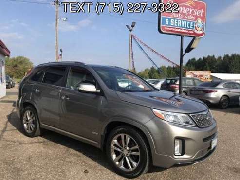 2014 KIA SORENTO SX LIMITED for sale in Somerset, WI