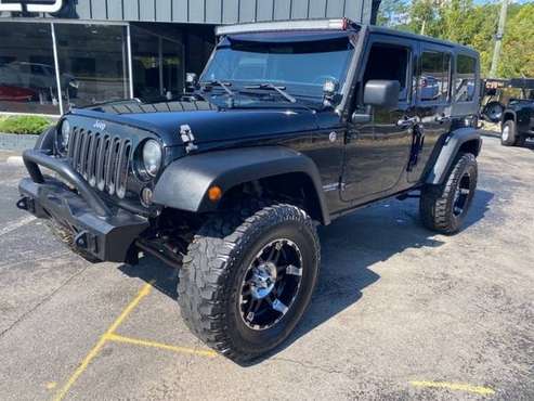2011 Jeep Wrangler Unlimited 4WD 4dr Sahara Custom Wheels Lets Trade for sale in Knoxville, TN
