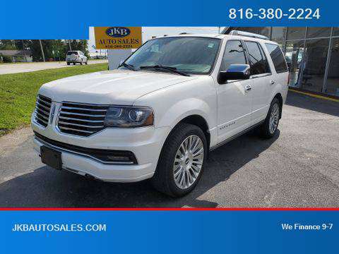 2015 Lincoln Navigator 4WD Sport Utility 4D Trades Welcome Financing A for sale in Harrisonville, MO