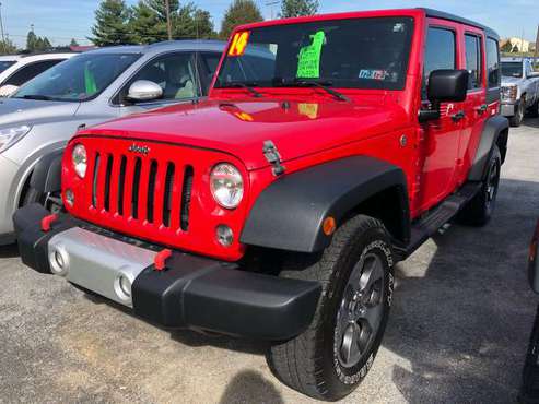 2014 JEEP WRANGLER UNLIMITED SPORT for sale in Dearing, PA