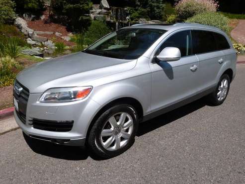 2008 Audi Q7- AWD, SUPER LOW MILES, Navigation, Pano Roof! - cars &... for sale in Kirkland, WA