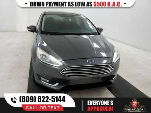 2015 Ford Focus Titanium PRICED TO SELL! - - by dealer for sale in Burlington, NJ