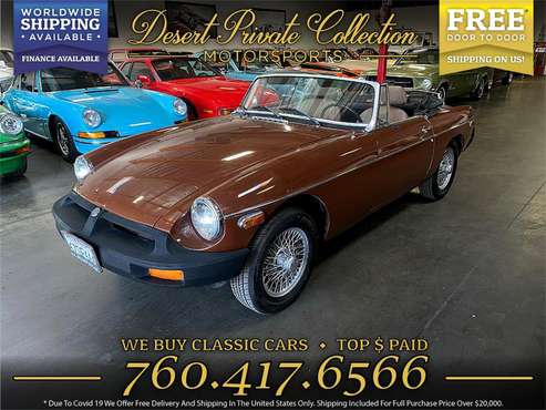 1980 MG MGB for sale in Palm Desert , CA