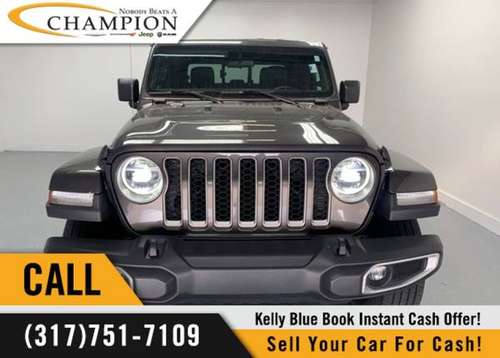 2020 Jeep Gladiator 4WD 4D Crew Cab/Truck Overland for sale in Indianapolis, IN