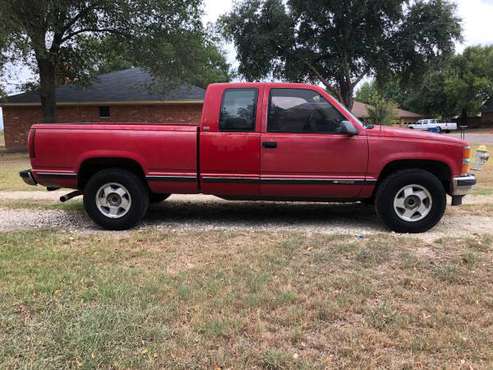 1994 Chevy Ext/cab 4X4 for sale in MEXIA, TX